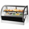 40856 Vollrath Curved Glass Countertop Heated Display Case 40856 - 48"