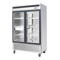 EFI Glass Reach in Freezer F2-54GDSVC - 54"
