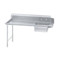 EFI Left Soil Dish Table SIST96L - 96"