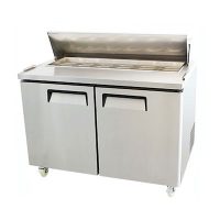 EFI Sandwich Prep Refrigerator CSDR2-48VC - Two Door