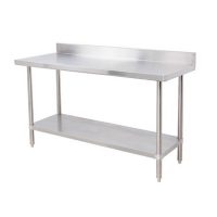 EFI Stainless Steel Work Table With Back Splash TB3084 - 30" x 84"