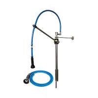IF5402 HIMI Instinct Wall Mount Pre-Rinse Faucet IF5402 - 54" Hose, Vacuum Breaker, 6" Extensive Hose