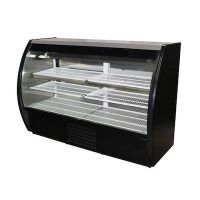 Howard McCray Floor Refrigerated Display Case MIRAGE-ELITE-4-DC - Curved Glass