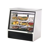 TRUE Floor Display Refrigerator TSID-36-2 - 36", Angled