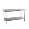DSST-2448-GS Thorinox Stainless Steel Work Table DSST-2448-GS - 24" x 48", 18 Gauge