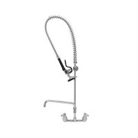 Thorinox Wall Mount Pre-Rinse Assembly WM-200 - 8" Center, 12" Add On Faucet