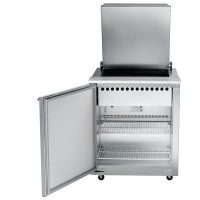 UST2706L-SB Traulsen Compact Sandwich Prep Table UST2706L-SB - Hinged Flat Top