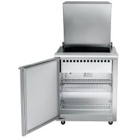 UST2709L-SB Traulsen Refrigerated Sandwich Prep Table UST2709L-SB - One Door