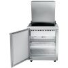 UST3208L-SB Traulsen Refrigerated Sandwich Prep Table UST3208L-SB - One Door