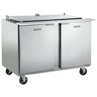 Traulsen Refrigerated Sandwich Prep Table UST4808LR - Two Door