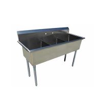 EFI SI818-3NC-E Three Tub Sink