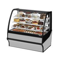 TRUE TDM-R-48-GE-W Floor Display Refrigerator