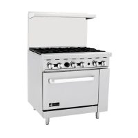 efi rctrs-12g-4b commercial gas range with griddle