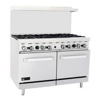 efi rctrs-24g4b commercial gas range with griddle