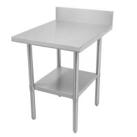DSST-2472-BKSS Thorinox Stainless Steel Work Table With Backsplash DSST-2472-BKSS - 72"