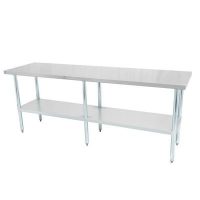 thorinox dsst-2496-gs work table stainless steel