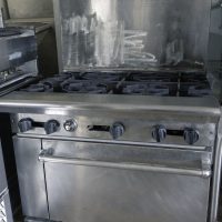 Used 6 Burner Range with Oven