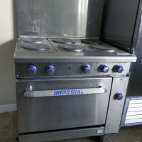 Used Imperial Electric Range IR-6-E With Oven