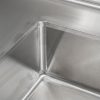 thorinox tsdt-3024-r soil dish table sink