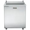 traulsen ust2709l refrigerated sandwich prep table door closed