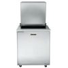 traulsen ust2709l refrigerated sandwich prep table top door open