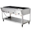 vollrath 38218 electric hot food table right side view