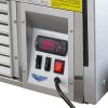 vollrath 40862 countertop display refrigerator curved glass control panel