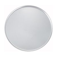 Winco APZC-16 Coupe Style Aluminum Pizza Tray - 16in