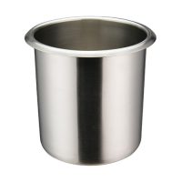 Winco BAMN-1.5 Mirror Finish Stainless Steel Bain Marie Pot - 1.5qt